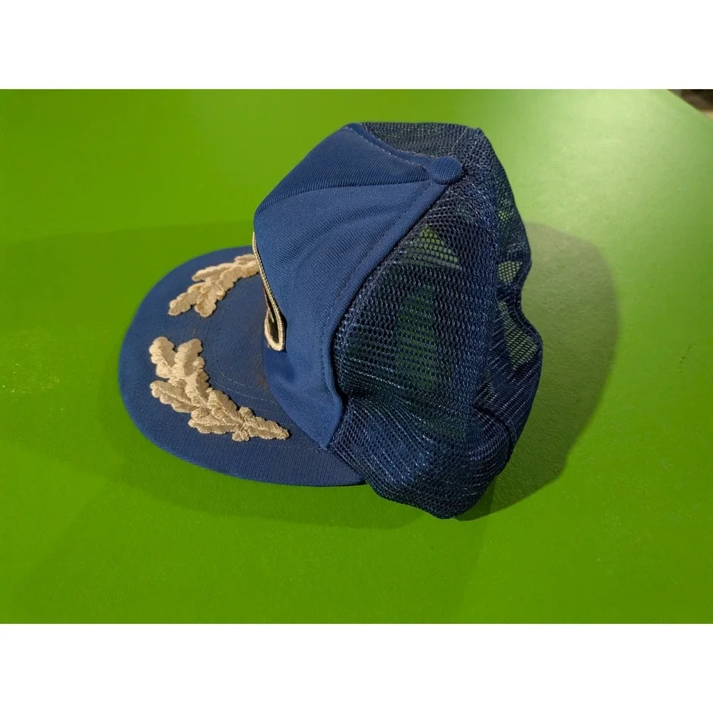 Vintage Chevy Camaro Trucker Hat Snapback Blue OSFM Chevrolet Vintage‎